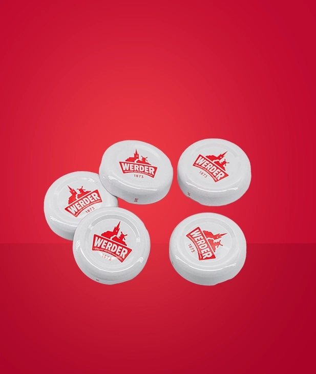 Ersatzdeckel 5er-Set weiß